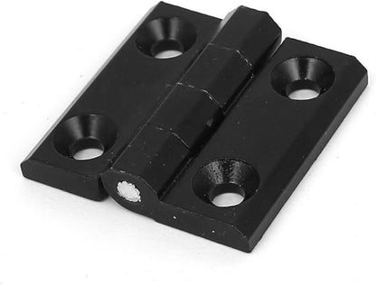 Aexit Cupboard Cabinet Clothes Hangers Door Black Aluminium Ball Bearing Butt Hinge 40mm Children's Clothes Hangers x 38mm