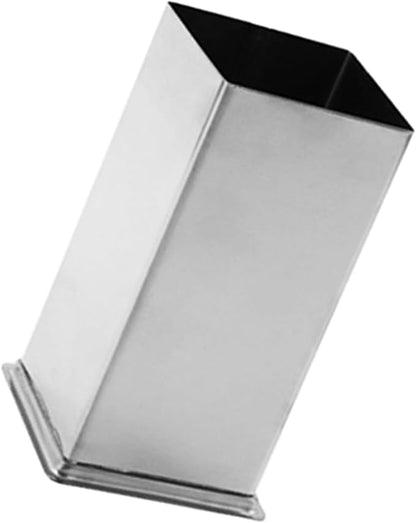 Cyrank Kitchen Utensil Holder, Stainless Steel Silverware Drainer Basket Square Flatware Draining Organizer Silverware Drying Rack Silverware Caddy Organizer for Forks, Spoons, Chopsticks