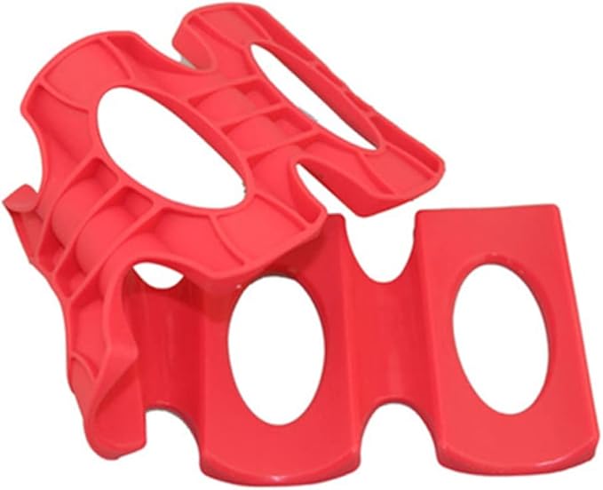 Ciieeo 3pcs Silicone Beverage Storage Mat Organizer for Refrigerator High-temperature Resistant Can Holder for Cans and Bottles Space-saving Red Design for Fridge Pantry