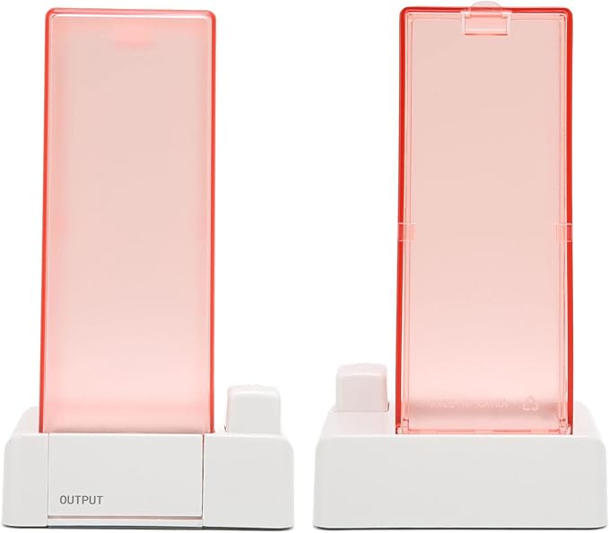 Automatic Cotton Pad Dispenser,Automatic Cotton Pad Holder, Cotton Pad Holder Organizer, Pink Transparent Appearance Easy Take PC Automatic Cotton Pad Storage, for Lint Free Nail Wipes, cotton pa