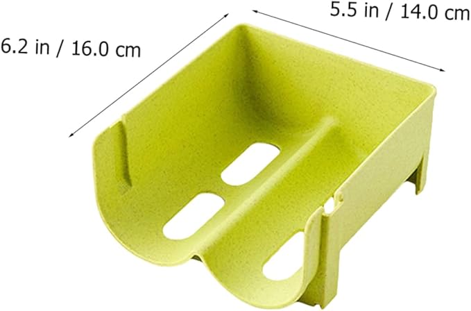 4pcs Stackable Drink Can Storage Rack Fall Beer Organizer for Fridge Space-saving Storage Container Pink and Green for Beverage Organization