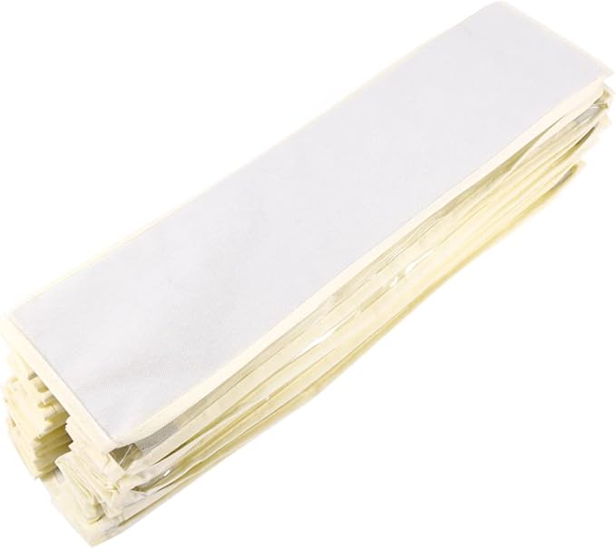 VOSAREA Over Door Shoe Organizer Hanging Storage Rack Space Saver for Closet Bedroom Dorm Large Capacity with Hooks for Shoes Slippers Belts Scarves Beige Non Woven