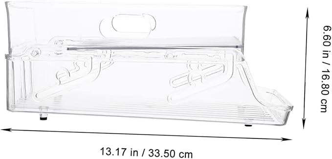 PRETYZOOM Multi-Function Can Organizer Fridge Drink Rack Soda Can Dispenser Easy Access Storage