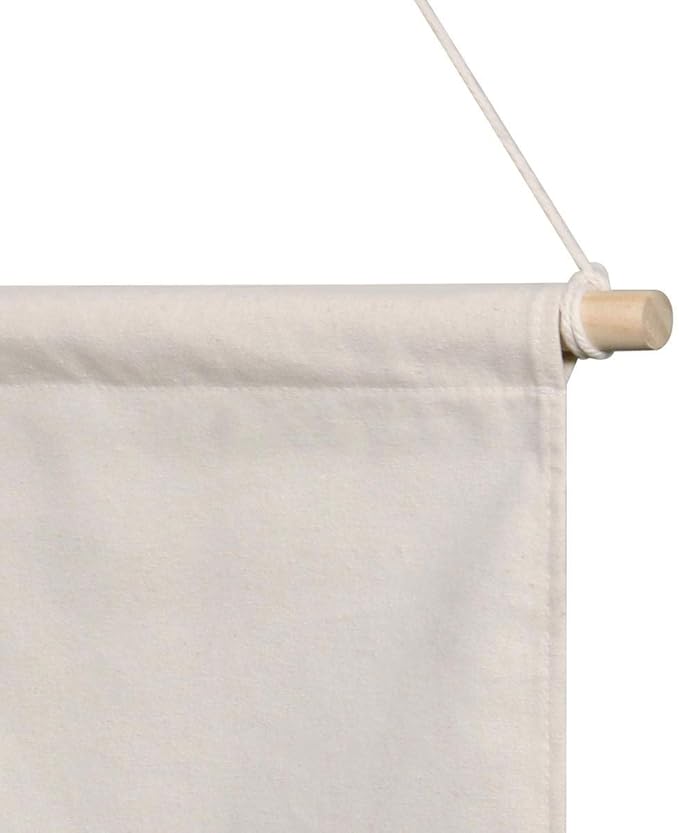 Enamel Pin Wall Display Banner Holder, Blank Canvas Banner Wall Hanging Brooch Jewelry Storage Case Display Storage Set for Pin and Brooch Collections (2Pcs Beige A)