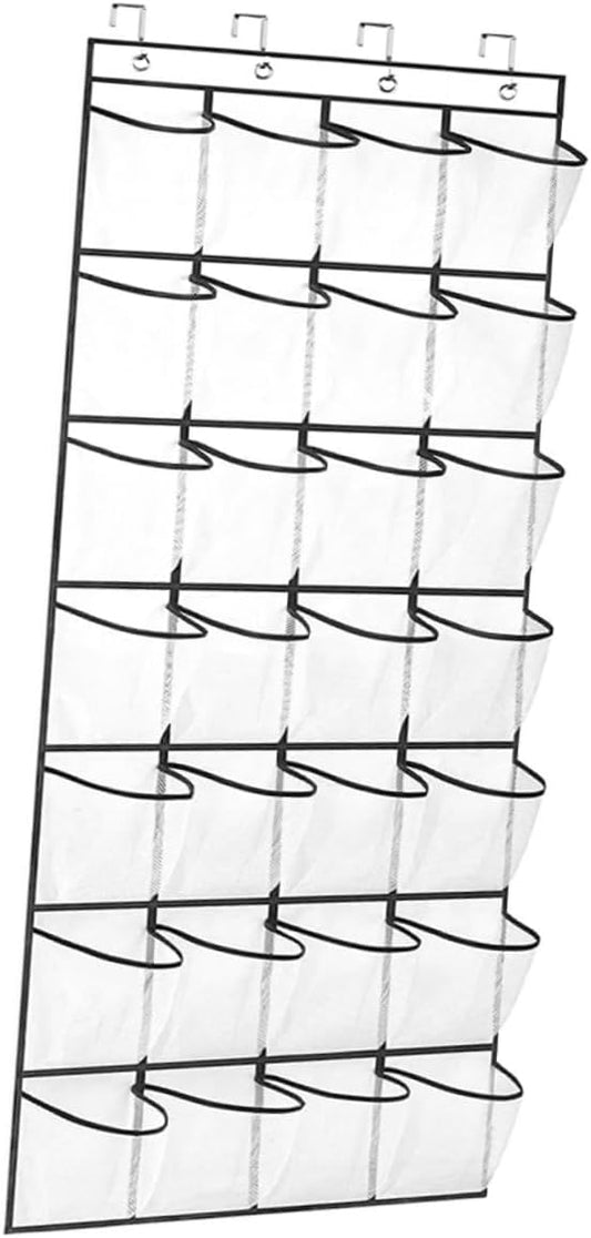 1set Compartment Over Door Hanging Organizer Bag for Shoes Accessories and Household Items Versatile Wall Hanging for Home Office and Hotel Use Stylish and Functional Design