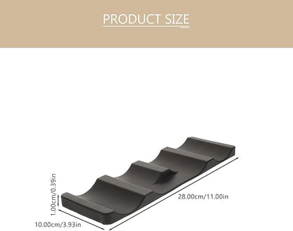 Silicone Can Mat Refrigerator Organizer: Beverage Refrigerator Wine Stacking Mat Foldable Silicone Wine Stacker Bottle Can Stacker Can Holder Rack for Refrigerator Pantry Countertop Cabinets
