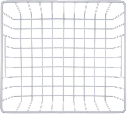 4 Pack Wire Storage Baskets for Organizing, Freezer Organizer Bins, Pantry Organization Bins Cabinets - Metal Basket Kitchen, Laundry, Fridge, Bathroom Countertop Organizer, Pearl White