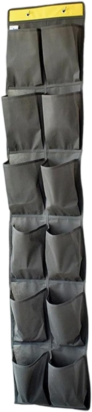 12/24 Grids Hanging Shoe Rack Over The Door Hanging Shoe Organizers With Hooks For Home