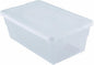 Sterilite Storage Box 13.5" X 8.3" X 4.8", 6 Qt. Clear - Pack of 4