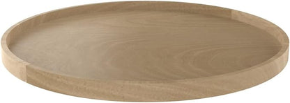 Rev-A-Shelf - 4WLS001-28-B52 - 28 in. Wood Full Circle Lazy Susan Single Shelf with Swivel Bearing