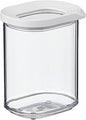 Mepal Modula Small Transparent Food Storage Container 12oz/375ml | Perfect for Dry Goods | Dishwasher Safe | White Framed Lid | BPA Free | Made in Holland