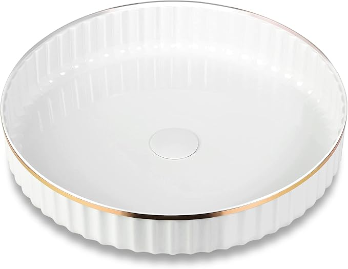 10 Inch Lazy Susan Turntable Organizer for Cabinet, Kitchen, Fridge, Pantry Organization and Storage, Bathroom, Makeup Vanity, Countertop, Under Sink Organizing, Rotating Spice Rack-White (1 Pack)