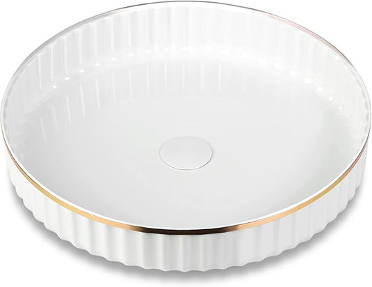 10 Inch Lazy Susan Turntable Organizer for Cabinet, Kitchen, Fridge, Pantry Organization and Storage, Bathroom, Makeup Vanity, Countertop, Under Sink Organizing, Rotating Spice Rack-White (1 Pack)