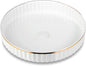 10 Inch Lazy Susan Turntable Organizer for Cabinet, Kitchen, Fridge, Pantry Organization and Storage, Bathroom, Makeup Vanity, Countertop, Under Sink Organizing, Rotating Spice Rack-White (1 Pack)