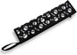 COEQINE Skull Portable Utensils Case Black Halloween Decoration Kitchen Decoration Foldable Cutlery Pouch Chopsticks Pouch With Zipper for Travel