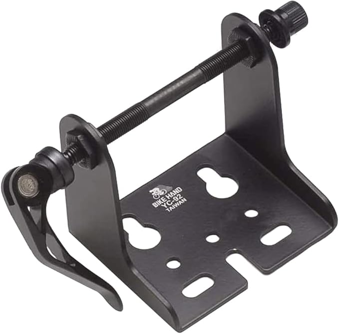 Bike Hand YC-92 Bicycle Drag Mount (Car Base, Indoor Storage) x 2 Set, YC-92 x 2, Black