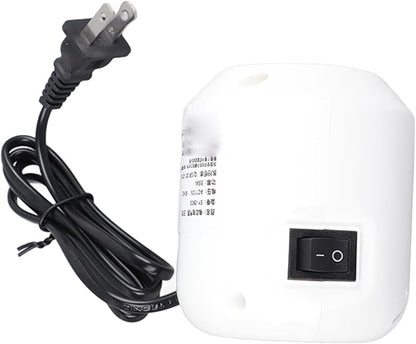 Powerful White Electric Storage Bag Pump for Efficient and Easy Compression of Vacuum Bags