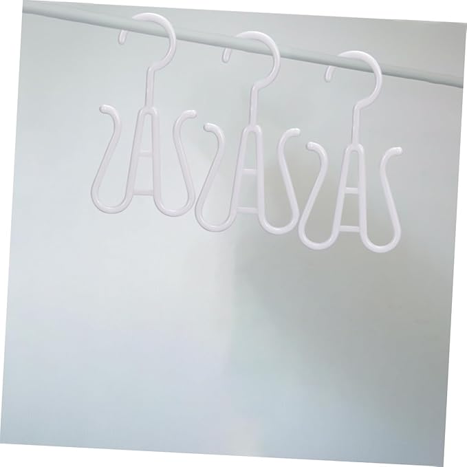 Homoyoyo 10Pcs Plastic Shoe Drying Hooks Multi Functional Shoes Hanging Organizer for Home Easy to Drain
