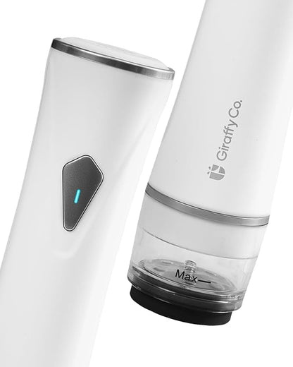 Cordless Handheld Vacuum Sealer Machine for Food (Machine Only), Portable Vacuum Sealer with Visible Water Tank for Reusable Valve Vacuum Bags, Meal Prep & Freezer Storage