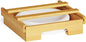 Wall Mounted Paper Plate Storage Rack Practical Under Cabinets Dish Efficient Kitchenwares Decorations