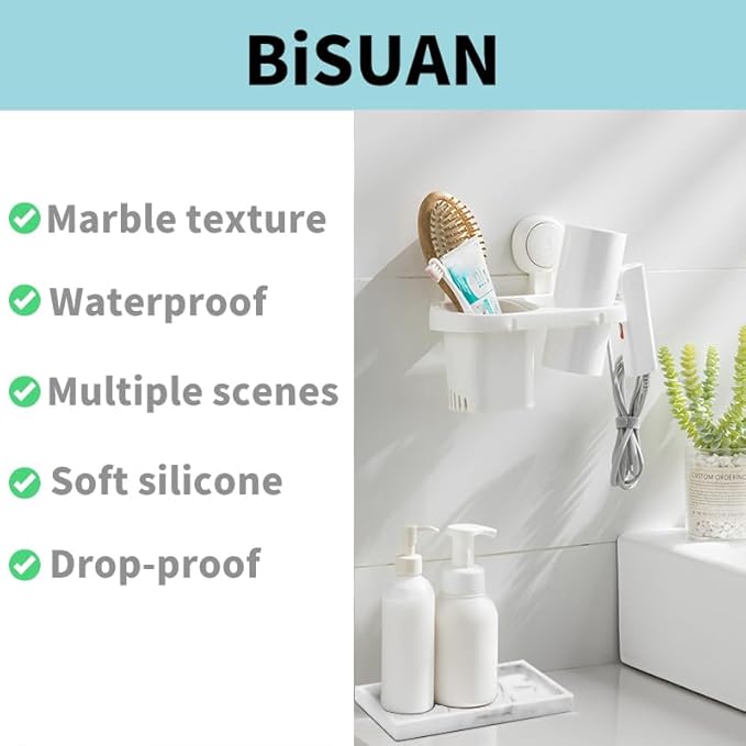 2 Packs Silicone Bathroom Vanity Tray Large 11.8" ＆ Large 11.8" Set - Rectangle Shatterproof Flexible Bathroom Tray for Soap Dispenser, Tissues, Candles, Towel, Plant, Perfume Key