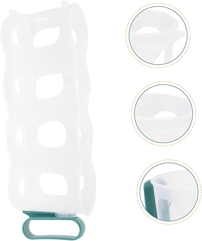SOLUSTRE Refrigerator Can Dispenser Organizer for Soda and Beer Stackable Beverage Holder Sturdy Plastic for Kitchen Storage and Organization 6-Can Capacity