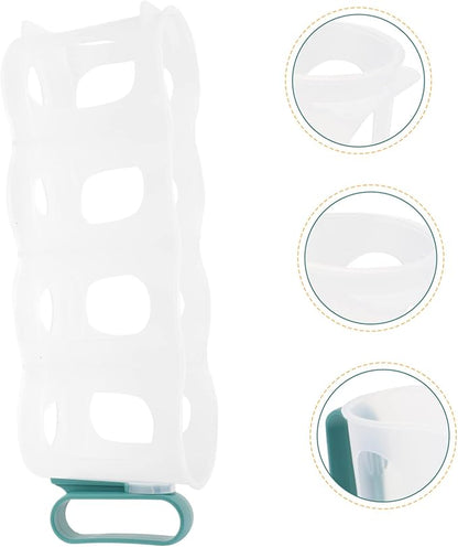 SOLUSTRE Refrigerator Can Dispenser Organizer for Soda and Beer Stackable Beverage Holder Sturdy Plastic for Kitchen Storage and Organization 6-Can Capacity