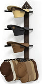 Cowboy Hat Rack -Cowboy hat holder for wall With Heavy- Organize and Display Your Hats with Ease, Wall Mounted Hat Hanger Western Decor for Cowgirl Hats- Ideal Western Decor
