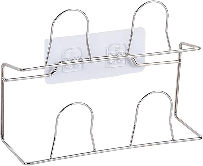 Shoes Holder Wall Mount Slipper Hanging Shelf Organizer Living Room Storage Rack Suction Cup Shoes Holder for Front Door