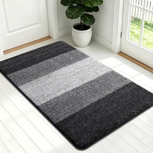 Kitinjoy Indoor Outdoor Door Mat, 54x32 Non-Slip Dirt Trapper Doormats by Kitinjoy