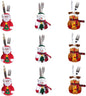 Christmas Decor, Christmas Forks Bag Cutlery Pouch Holders Utensil Snowman Silverware Decoration for Christmas Party 9PCS