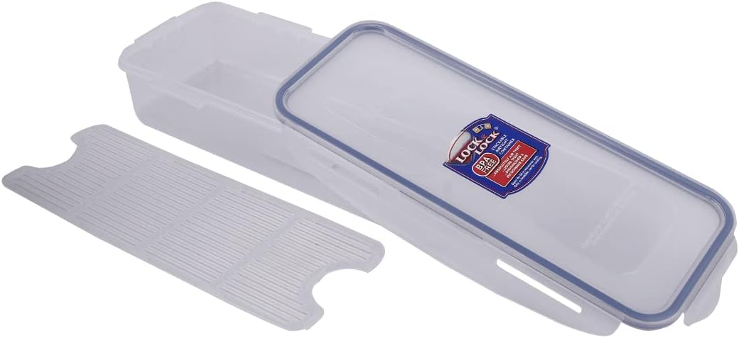 LocknLock Easy Essentials Specialty Deli Container with Lid, 4-Cup