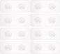 8 Pack Shower Caddy Adhesive for Replacement, Strong Transparent Adhesive for Shower Caddy Sticky Pads, No Drilling for Corner Shelf Basket, Bathroom Storage Shelves, Kitchen Racks and Soap Holder