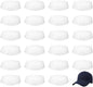 FINGERINSPIRE 24 Pcs Hat Support Pad Holder Plastic Half Hat Stay Baseball Cap Hat Shaper