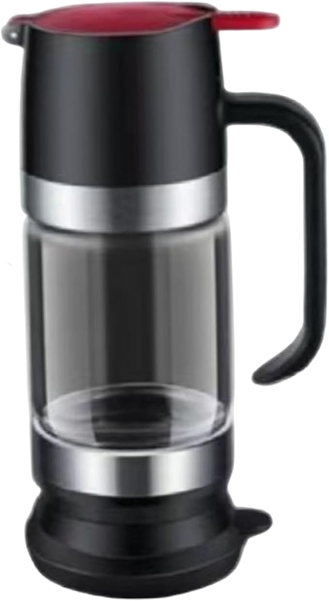 Honey Dispenser Glass Honey Dispenser No Drip 300ml Jar with Holder Base Multi-Purpose Syrup for Toast, Coffee & More