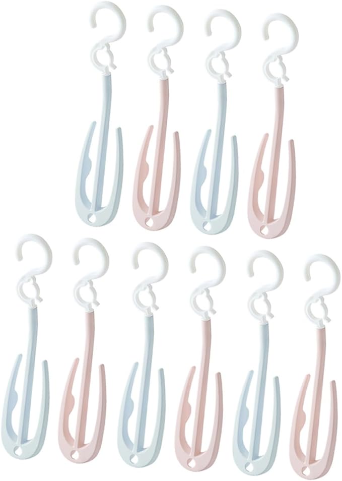 PRETYZOOM 10pcs Shoe Drying Racks Over The Door Shoe Organizer Slim Rack Cube Organizer Drying Holder