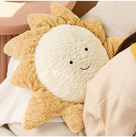 Moon Star Sun Pillow Sofa Cushion | Decorative Lumbar Support Pillow | Soft Plush Decorative Pillow (15inches, Star) - Image 4