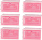 6PCS Transparent Stackable Shoe Containers Thickened Plastic Storage Boxes in Pink Small S Organizer for Sneakers and Closet Use Easy Shoe Visibility with Door