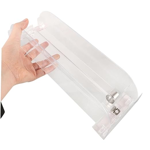 Gatuida Beverage Organizer for Fridge Adjustable Drink Pusher Rack Dispenser for Canned Beverages Slide Design for Easy Access and Visibility Freezer Pantry