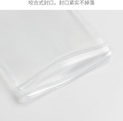 2 Pack Acrylic Organizers Cases Jewellery Storage Box 60 Pack PVC Clear Jewelry Anti Oxidation Zipper Bags for Packaging Earring Rings Necklace Large Space Jewellery Case Anti-oxidation Bag