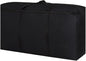 Dorm Packing Bags Black Jumbo Moving Bags Heavy Duty 180L Reusable Comforter Oxford Cloth Size Waterproof Storage Bags (1 Pack)