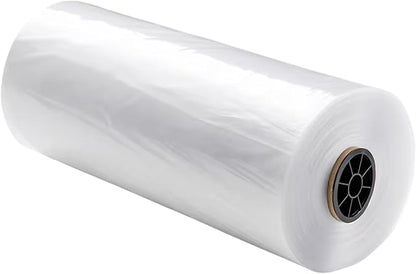 Clear Garment Bags, 0.6 Mil Plastic (21"x7"x72"), 260 Bags/Roll, Transparent Dress Covers for Storage, Travel and Dry Cleaning