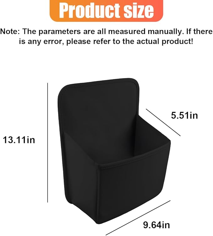 YoRise Car Shoe Storage Organizer, Multifunctional Leather Car Shoe Organizer for Ladies High Heels, Waterproof Shoe Storage Box, Trunk Container for Most Cars (Black)