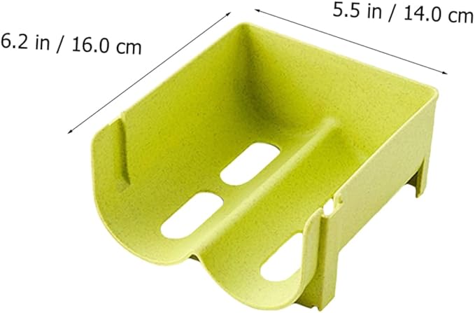 Zerodeko 4pcs Stackable Refrigerator Drink Storage Rack Fall Container for Easy Organization Includes Drink Holders for Cans and Bottles
