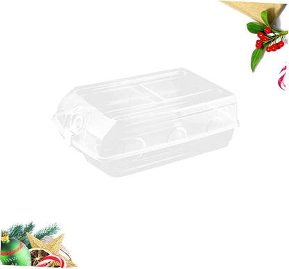 Large Transparent Shoe Storage Box Thickened Design Stackable Organizer for Men Women Dustproof Space-saving for Closet under Bed and Corners White