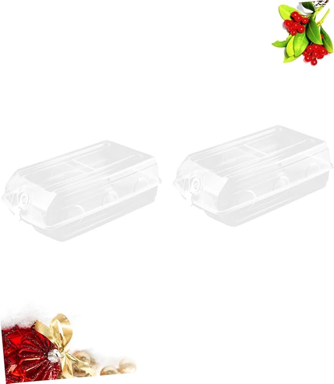 2pcs Large Transparent Plastic Shoe Storage Box Stackable and Dustproof Design for Men and Women for Organizing Sneakers and Footwear White