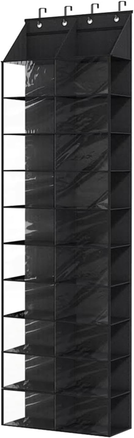 Over Door Shoe Storage 10 Shelf Hanging Shoe Organizer for Indoor High Heels