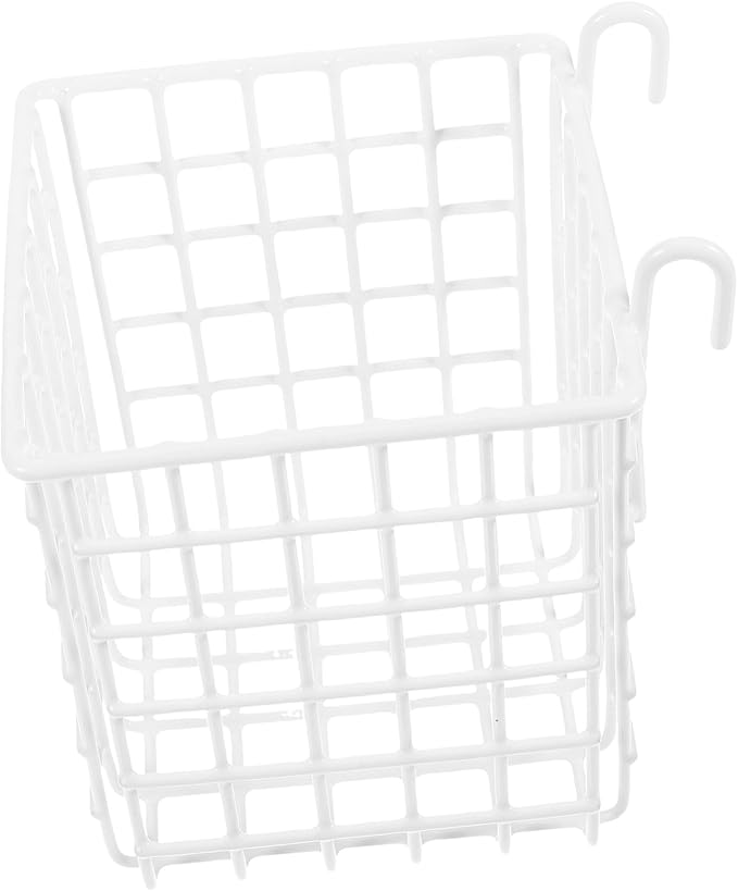 Mobestech 3pcs Hanging Iron Wire Basket Storage Rack Versatile Cabinet Door Organizer for Kitchen and Bathroom Sturdy Resistant Design Space Saving for Utensils and Toiletries