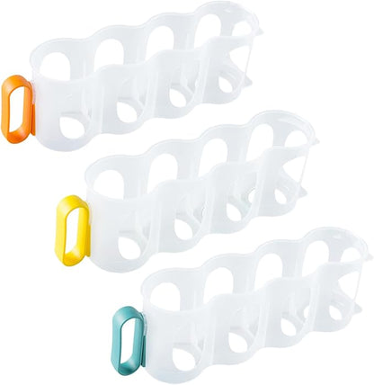 Cabilock 3pcs Fridge Can Organizer Storage Rack for Daily Use Beer Can Dispenser Soda Storage Organizer