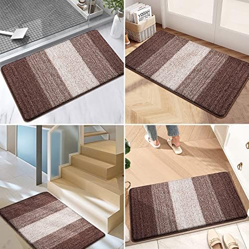 Kitinjoy Indoor Outdoor Door Mat, 32x20 Non-Slip Dirt Trapper Doormats - Image 6